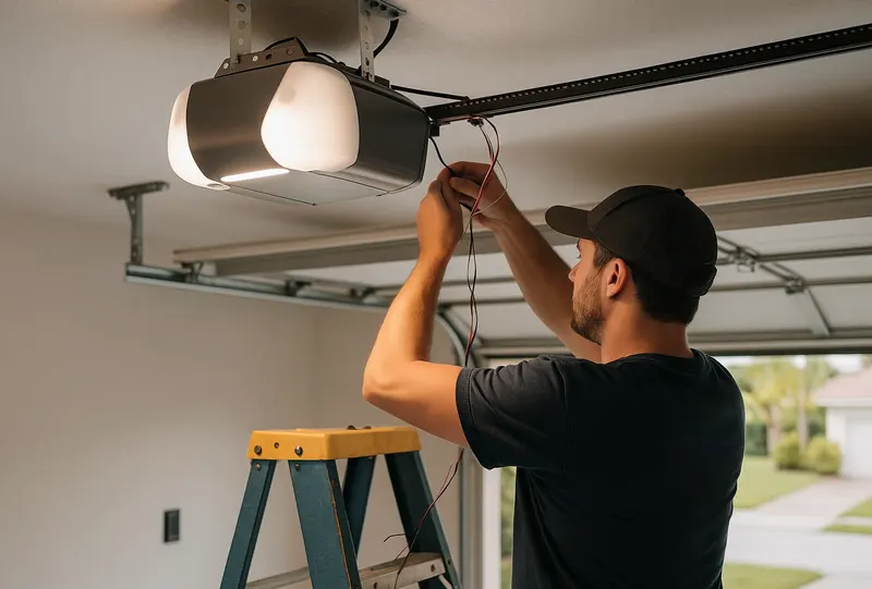 Garage Door Repair in Holbrook